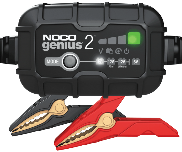 Φορτιστής και συσκευή συντήρησης συσσωρευτών NOCO GENIUS2 6V & 12V 2A