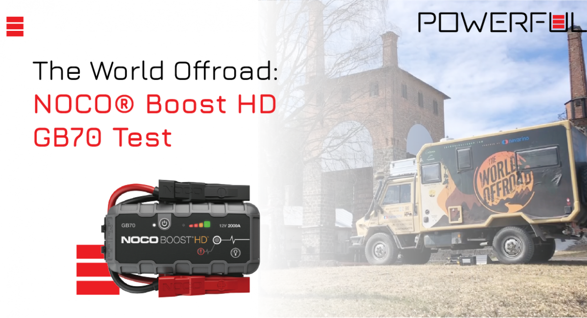 The World Offroad: NOCO® Boost HD GB70 Test