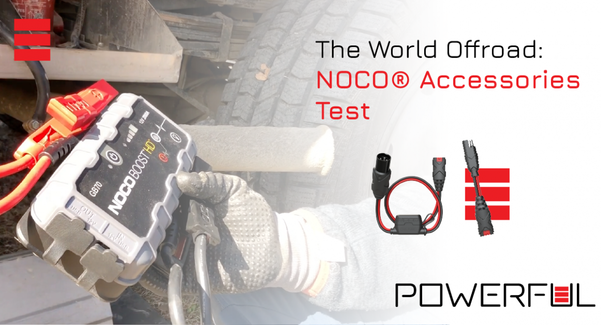 The World Offroad: NOCO® Accessories Test